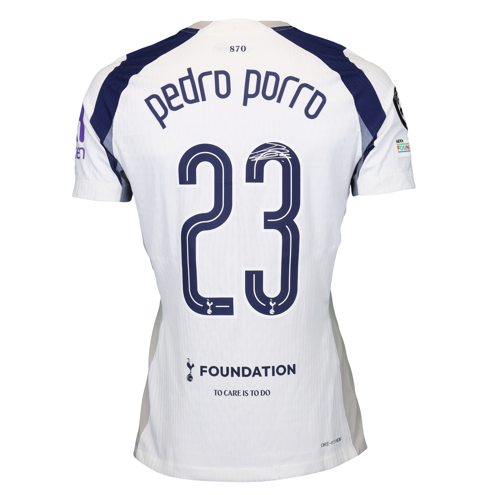 Pedro Porro Tottenham Hotspur shirt