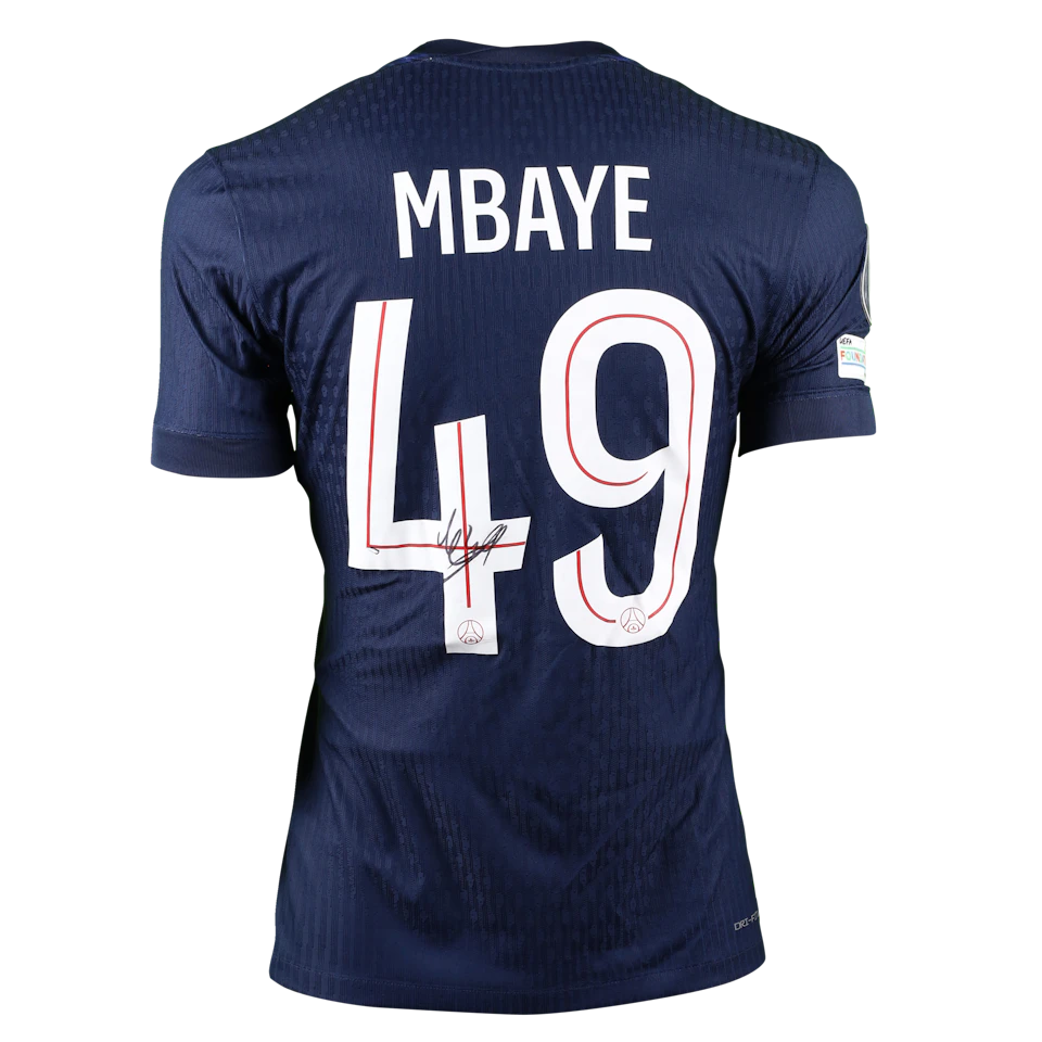 Maillot de Ibrahim Mbaye (Paris Saint-Germain)