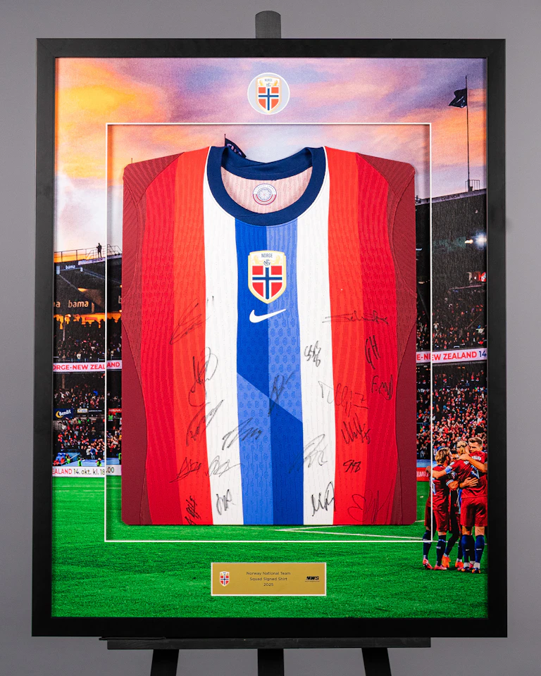 Limited Edition Framed Squad Signed Shirt