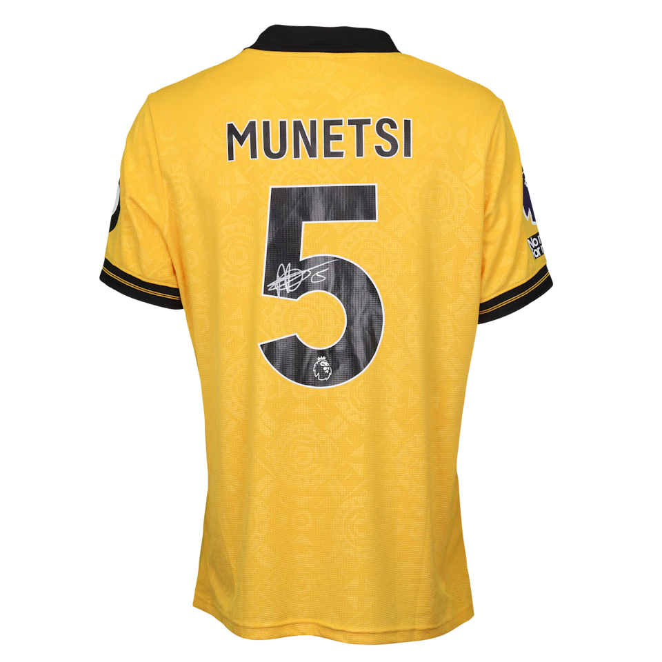 Marshall Munetsi Wolverhampton Wanderers shirt