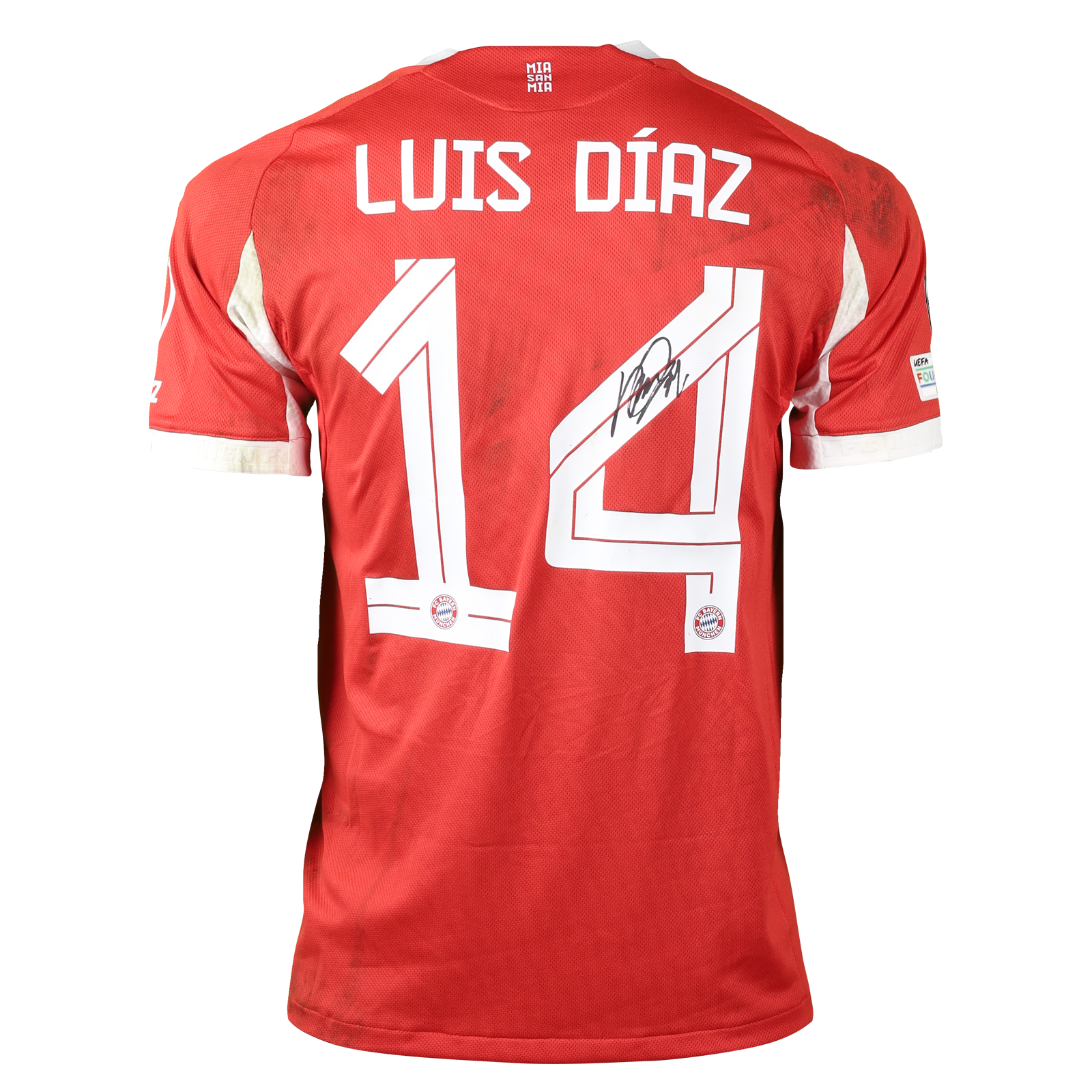 Luis Díaz | FC Bayern München - Chelsea | MatchWornShirt