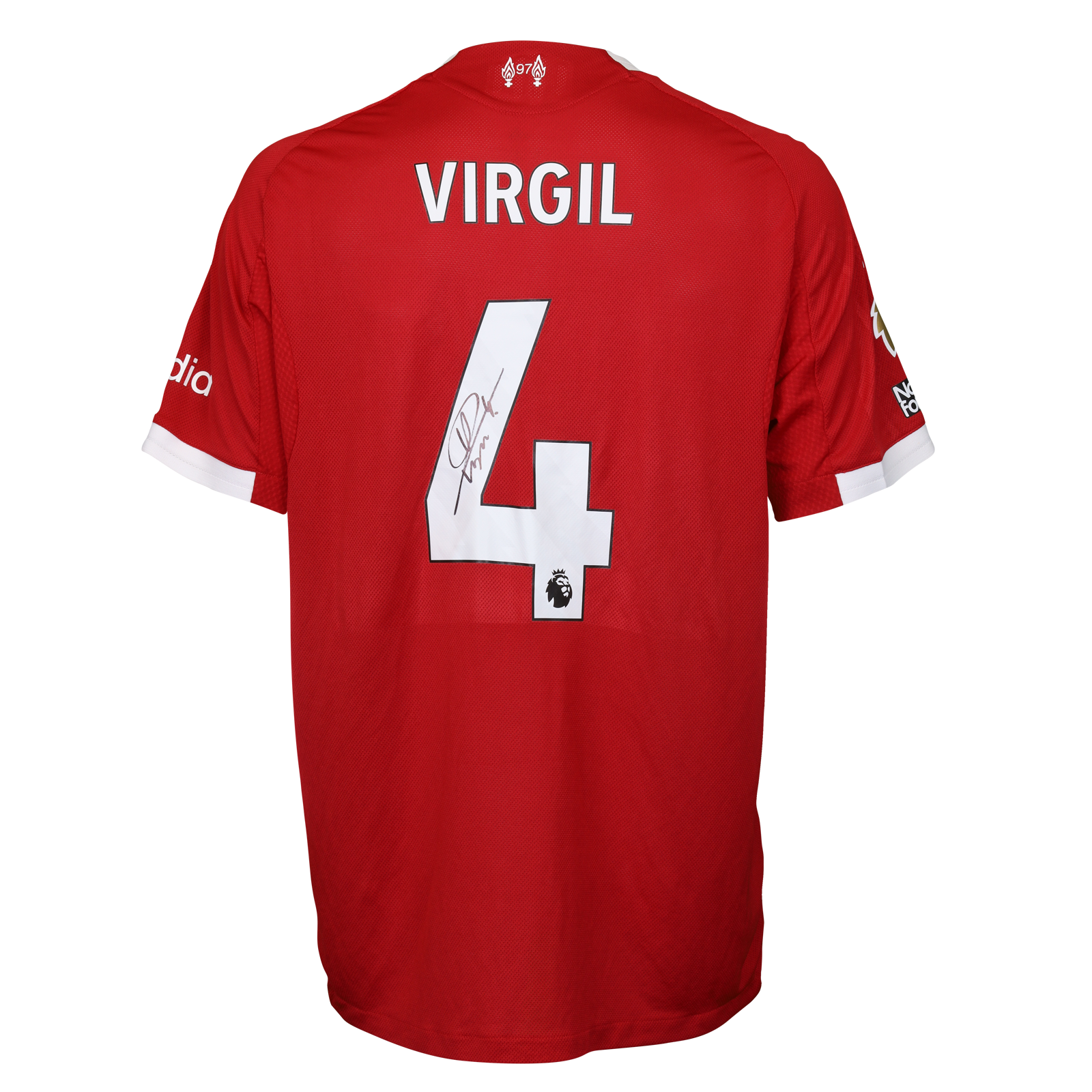 Virgil van Dijk | Liverpool - Everton | MatchWornShirt