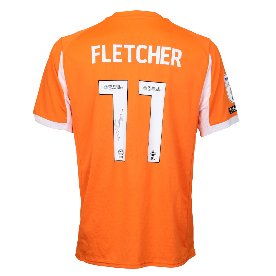 Ashley Fletcher Blackpool jersey