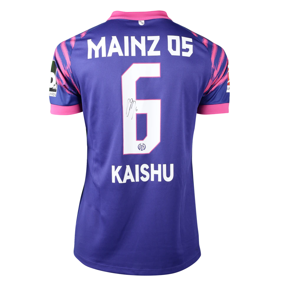 Kaishu Sano 佐野海舟| FC Augsburg - Mainz 05 | MatchWornShirt