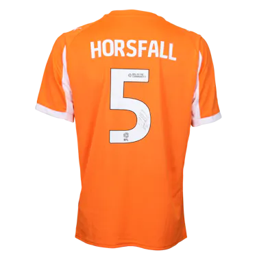 Blackpool-Trikot von Fraser Horsfall