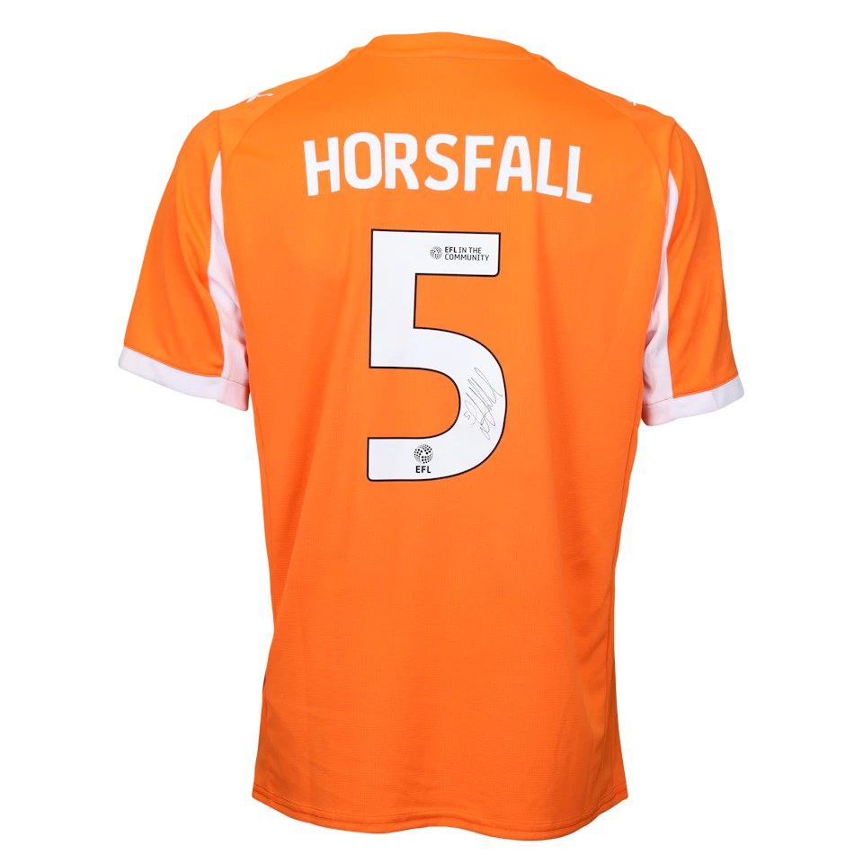 Blackpool-Trikot von Fraser Horsfall