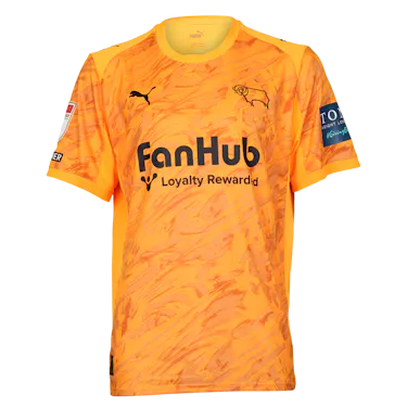 来自Derby County的Jacob Widell Zetterström球衣