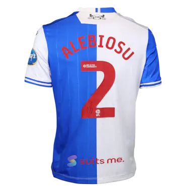 Ryan Alebiosu Blackburn Rovers camisa.
