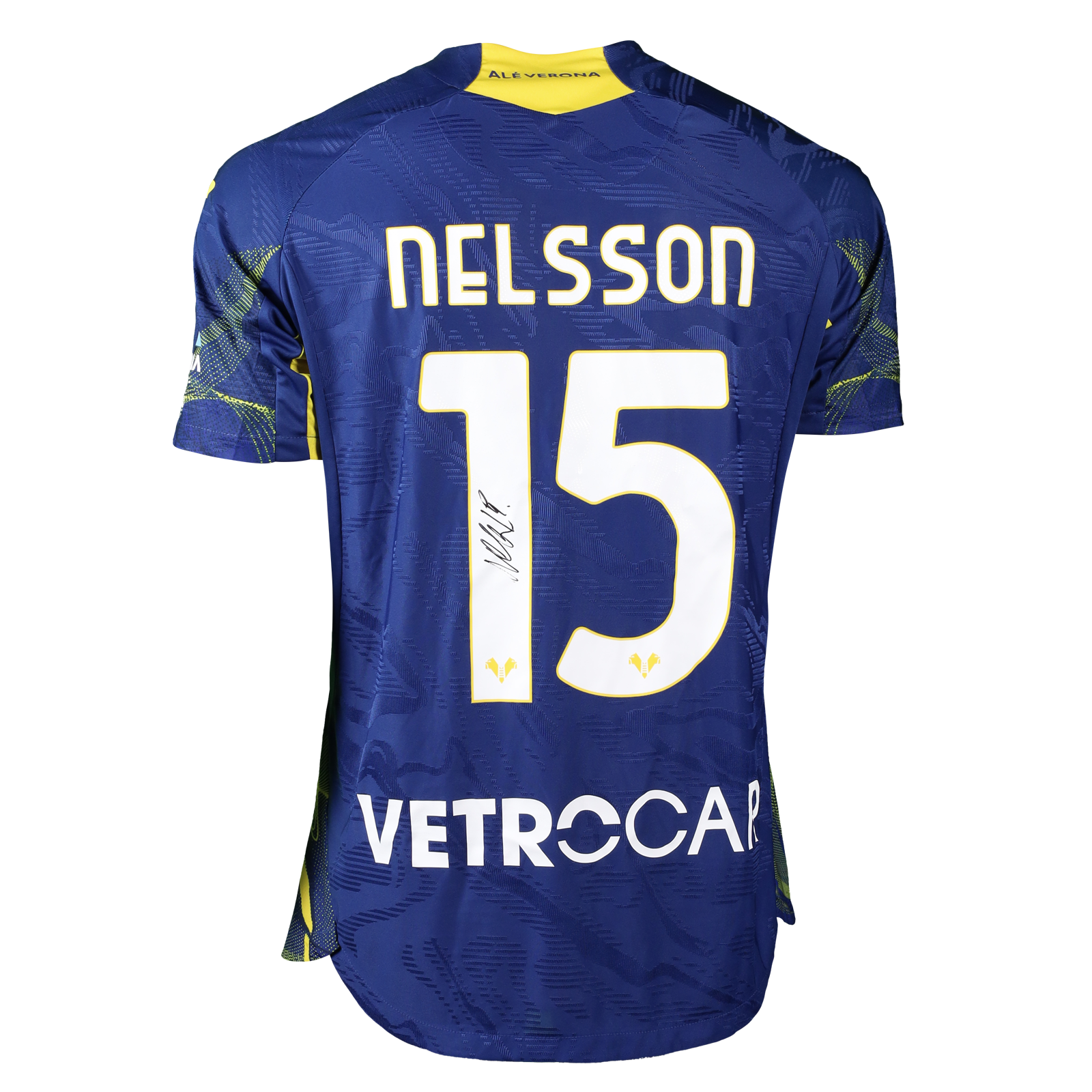 Victor Nelsson | Hellas Verona FC - Juventus FC | MatchWornShirt