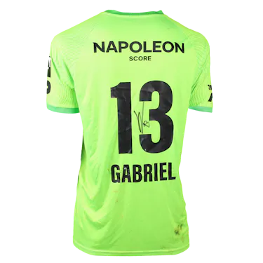 来自SV Zulte Waregem的Brent Gabriël 球衣