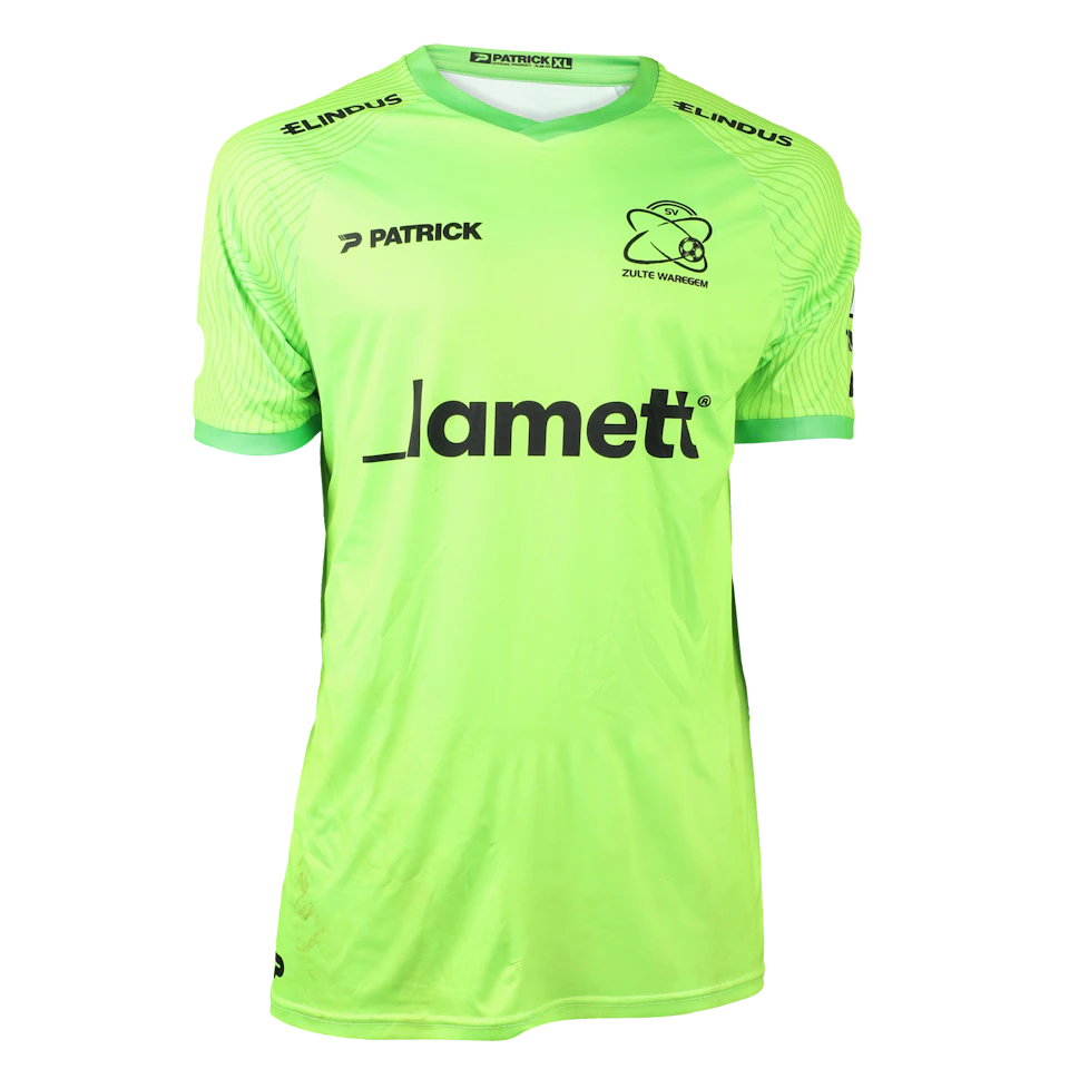 来自SV Zulte Waregem的Brent Gabriël 球衣