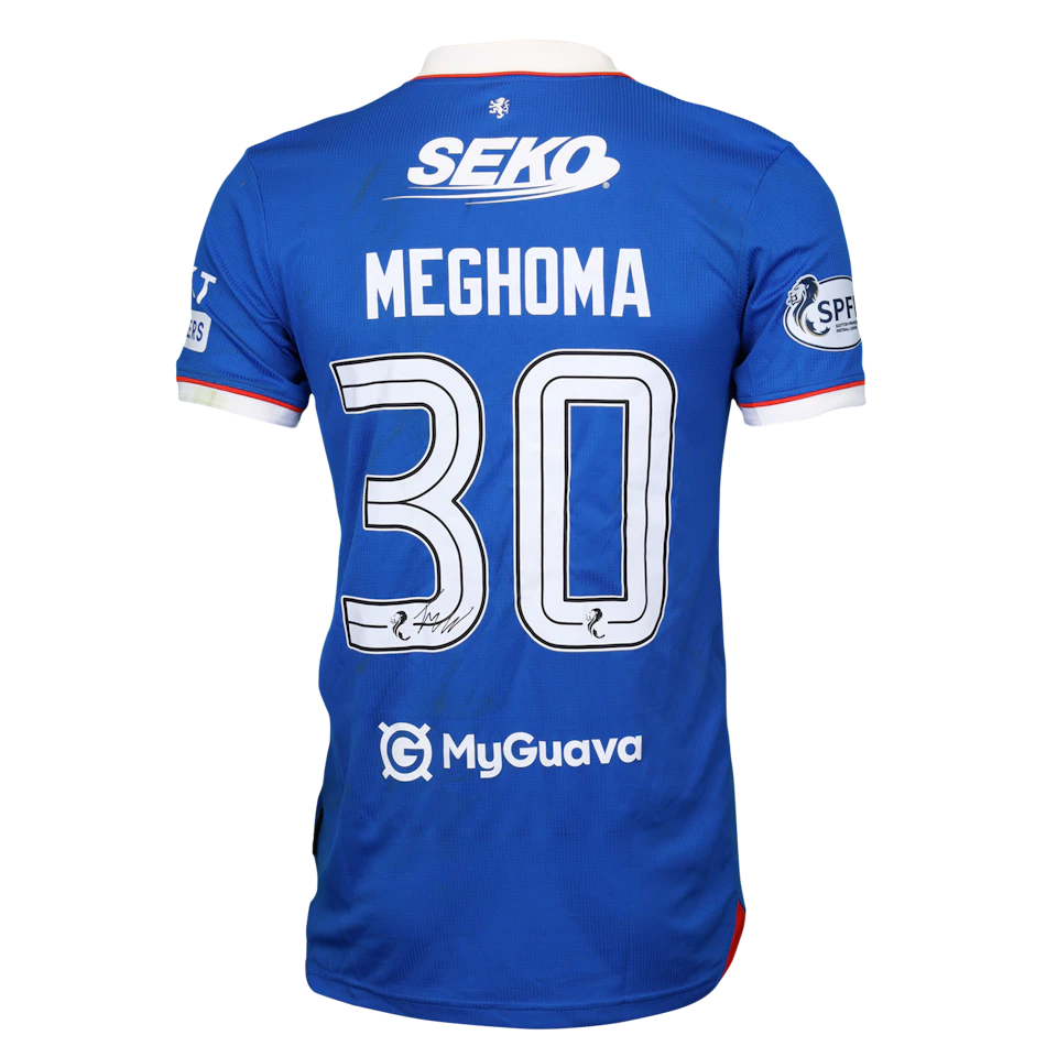 Jayden Meghoma Rangers のシャツ