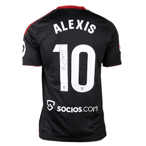 Alexis Sánchez Deportivo Alavés Sevilla FC MatchWornShirt