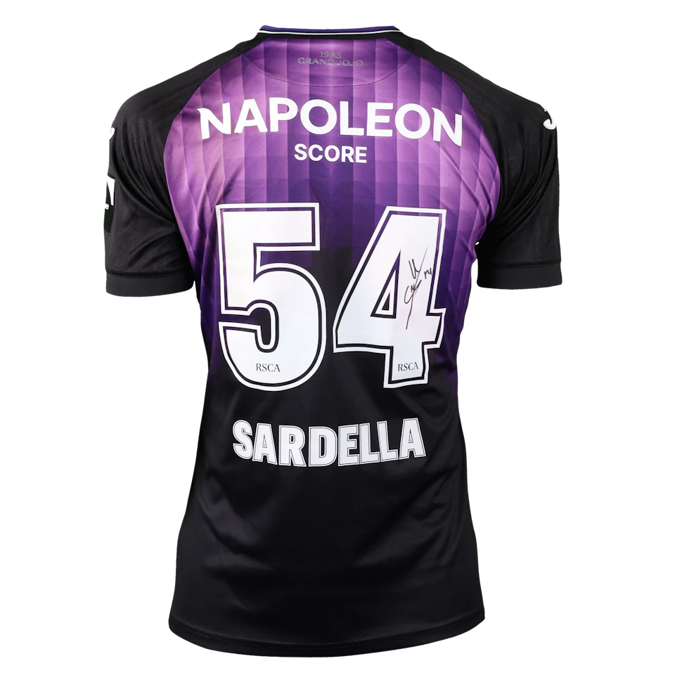 Killian Sardella RSC Anderlecht shirt