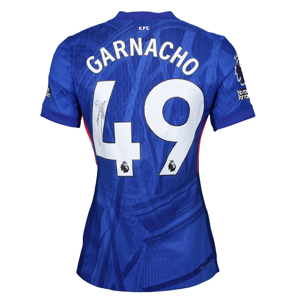 Alejandro Garnacho Chelsea jersey
