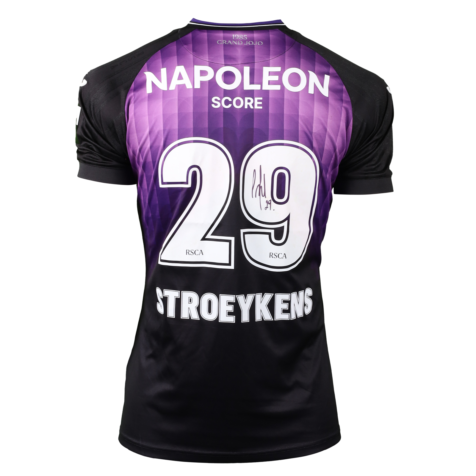 Mario Stroeykens RSC Anderlecht shirt