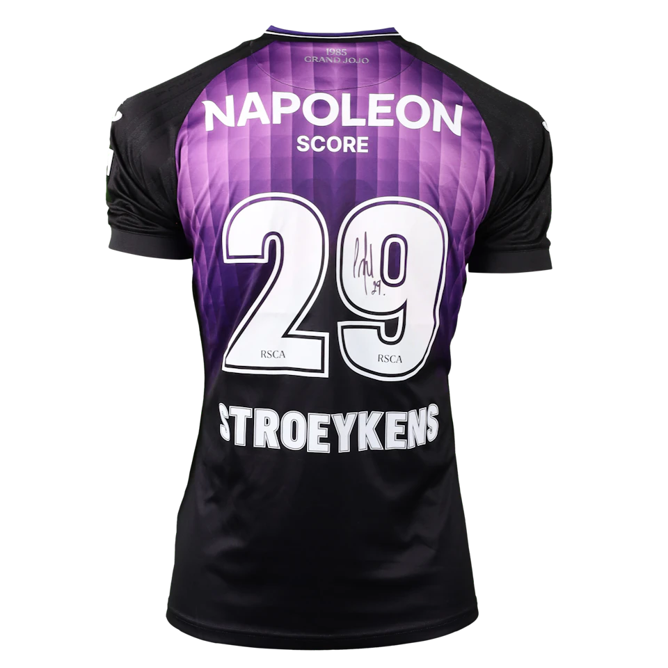 Mario Stroeykens RSC Anderlecht shirt