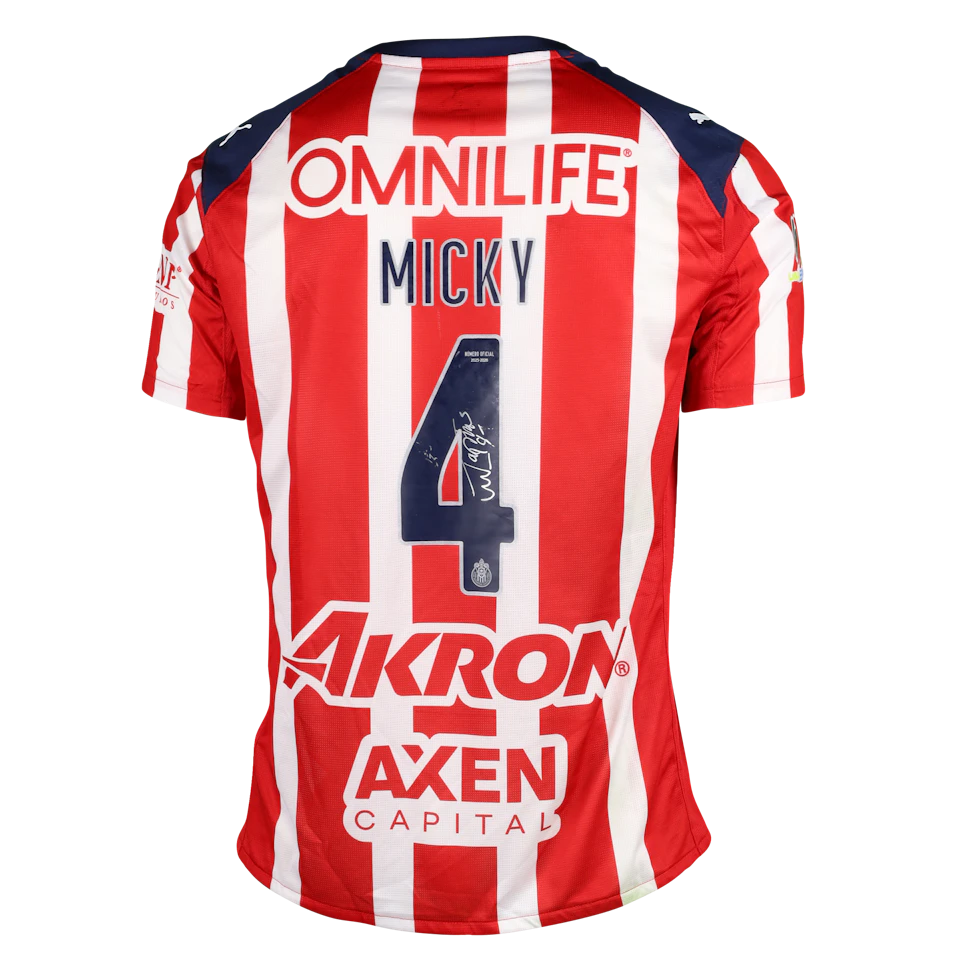 Chivas Guadalajara-Trikot von Miguel Ángel Tapias Dávila