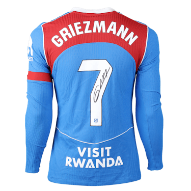 Official Atlético de Madrid Soccer Game-Worn Jerseys