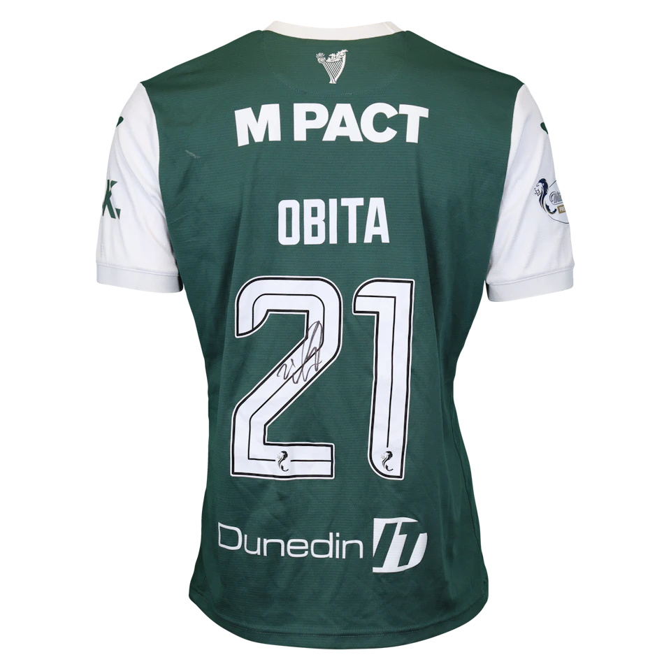 来自Hibernian的Jordan Obita球衣