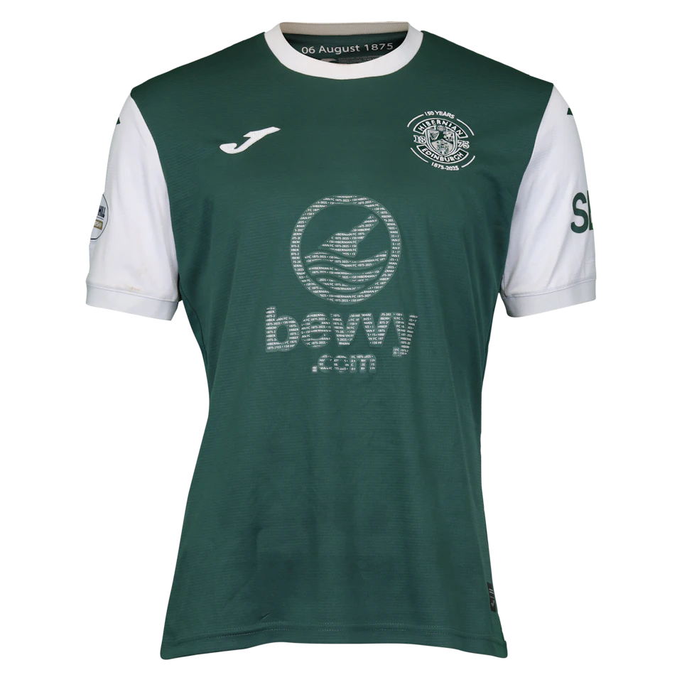 Camisola de Jordan Obita, Hibernian