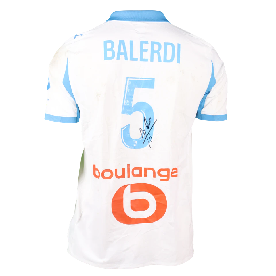 Leonardo Balerdi Olympique de Marseille shirt