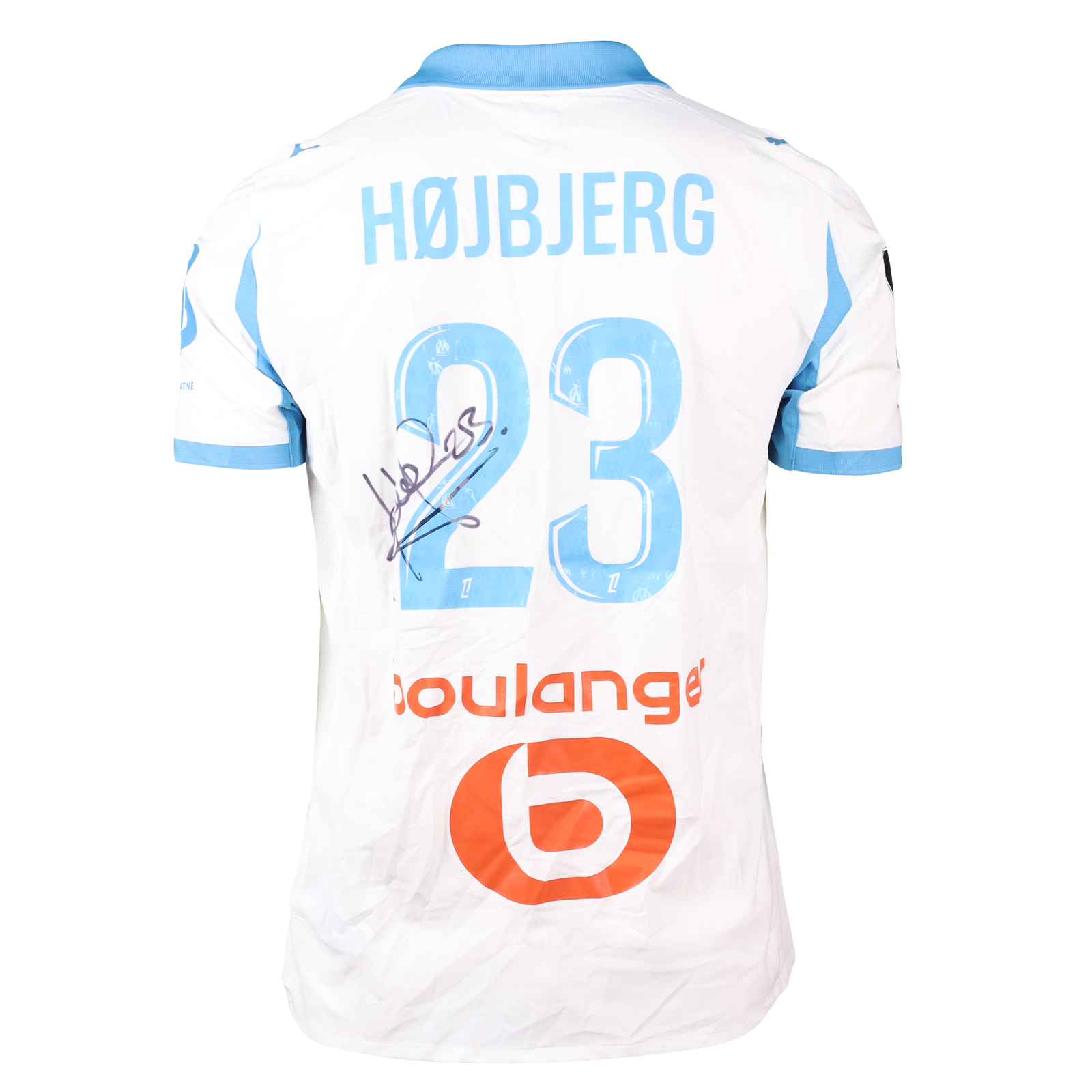 Pierre-Emile Højbjerg Olympique de Marseille shirt