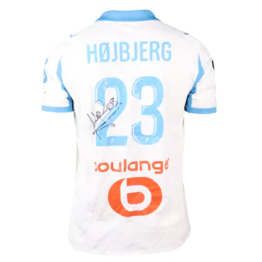 Pierre-Emile Højbjerg Olympique de Marseille shirt