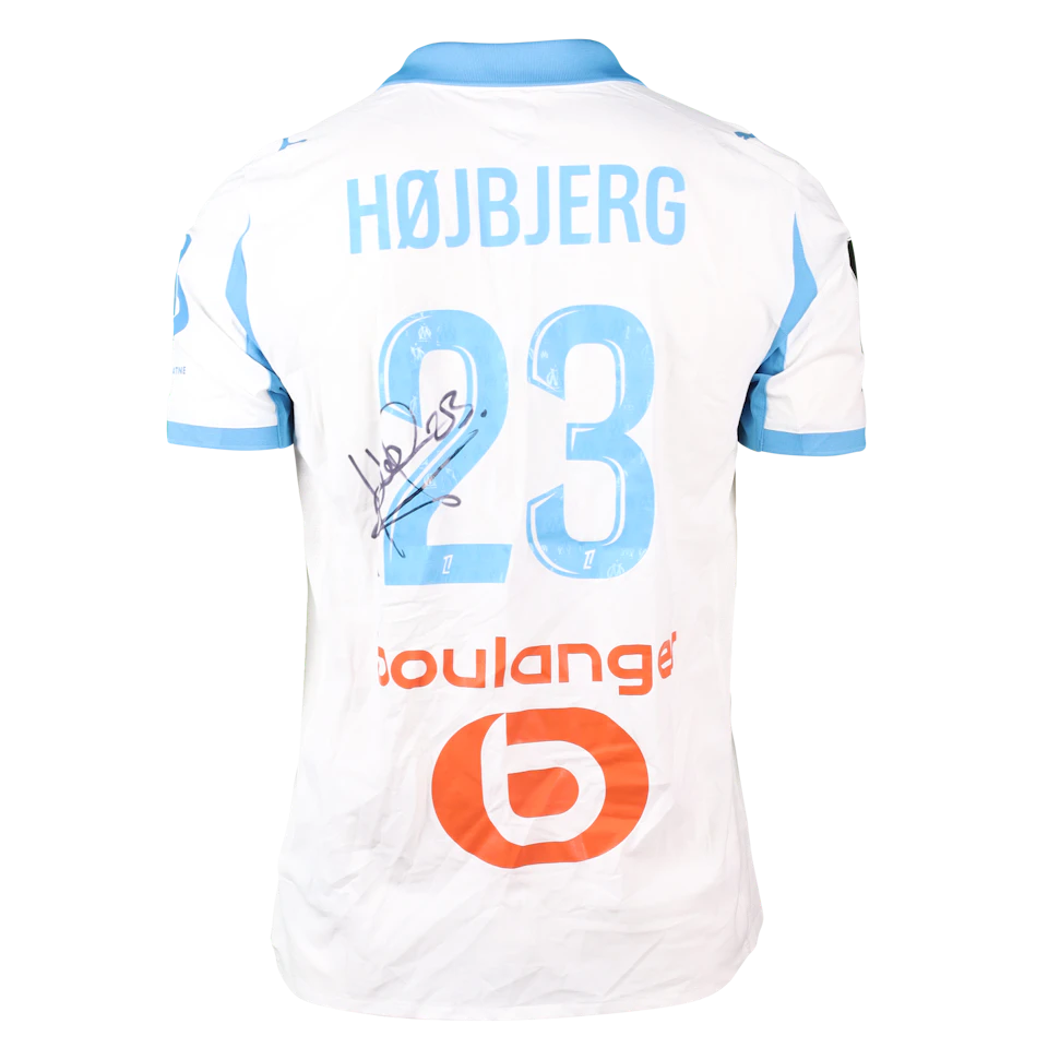 Pierre-Emile Højbjerg Olympique de Marseille shirt