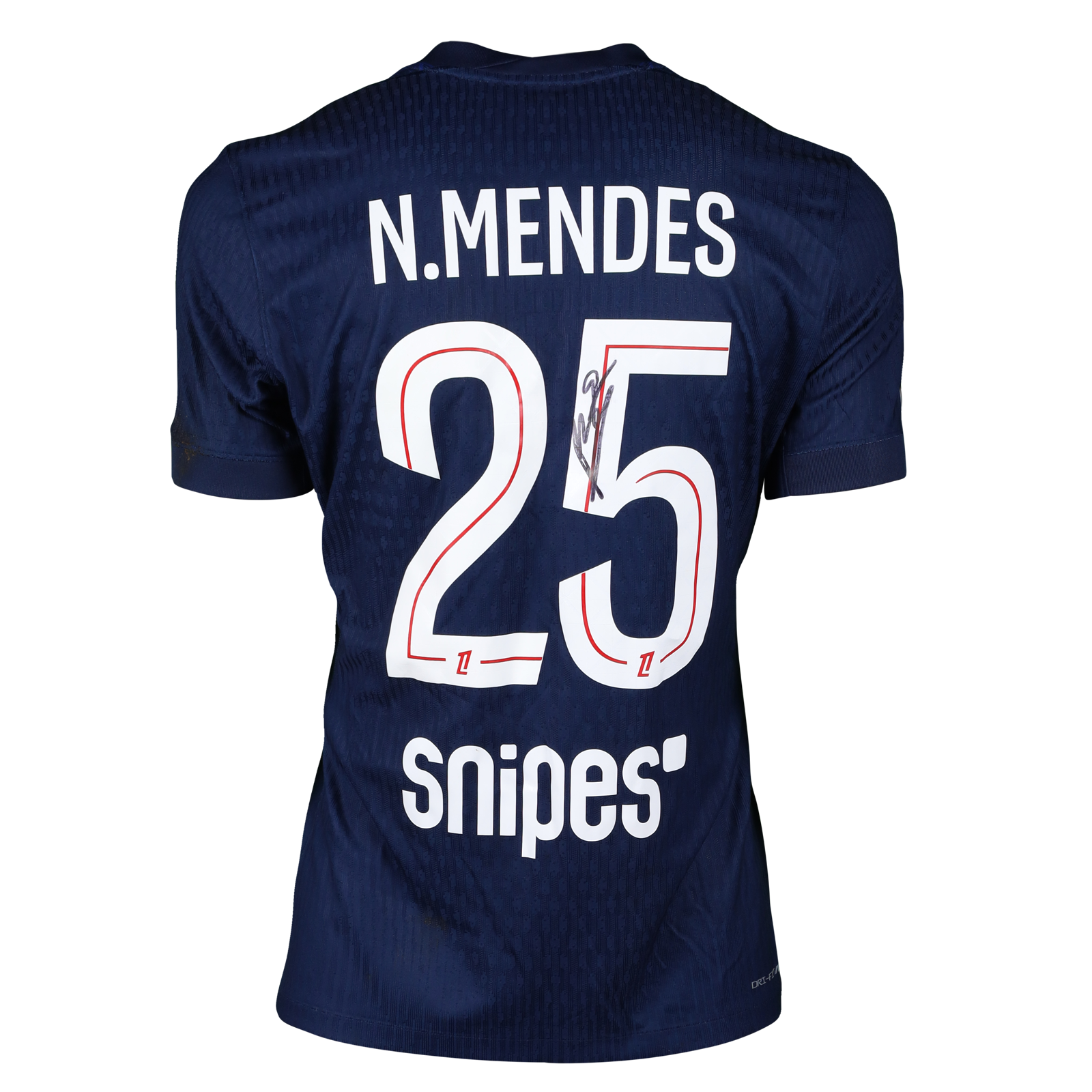 Nuno Mendes Paris Saint-Germain shirt