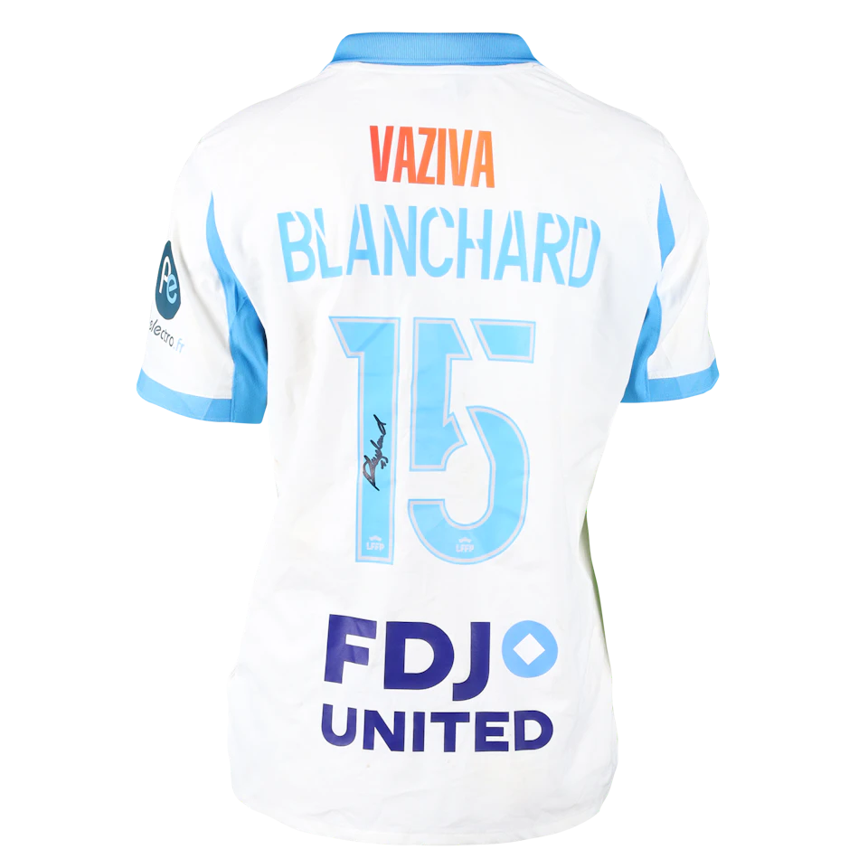 OM Féminines-Trikot von Ninon Blanchard
