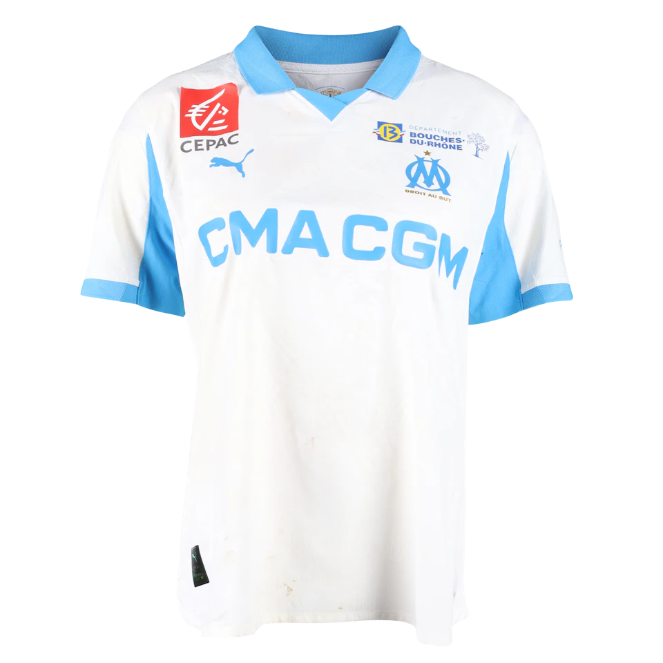 OM Féminines-Trikot von Ninon Blanchard