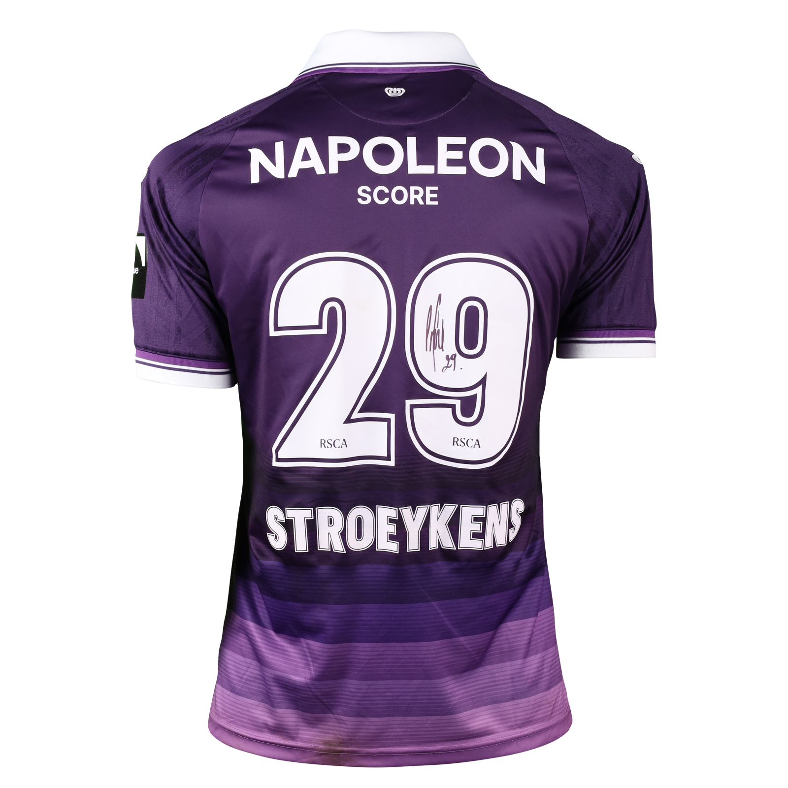 Mario Stroeykens RSC Anderlecht shirt