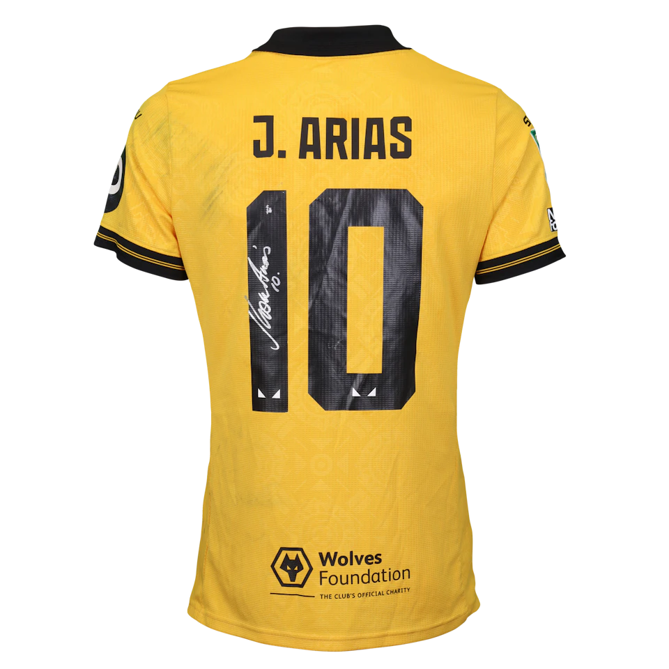 Jhon Arias  Wolverhampton Wanderers shirt