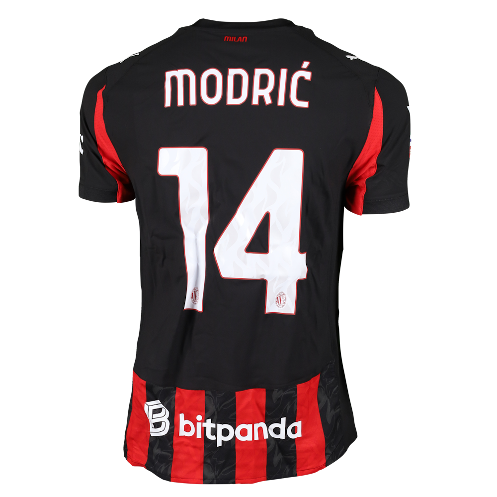 Luka Modrić | AC Milan - US Lecce | MatchWornShirt