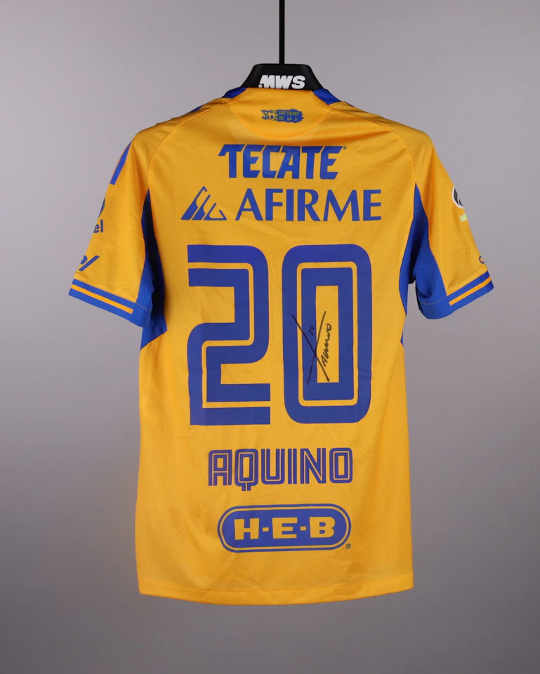 Javier Ignacio Aquino Carmona Tigres UANL shirt
