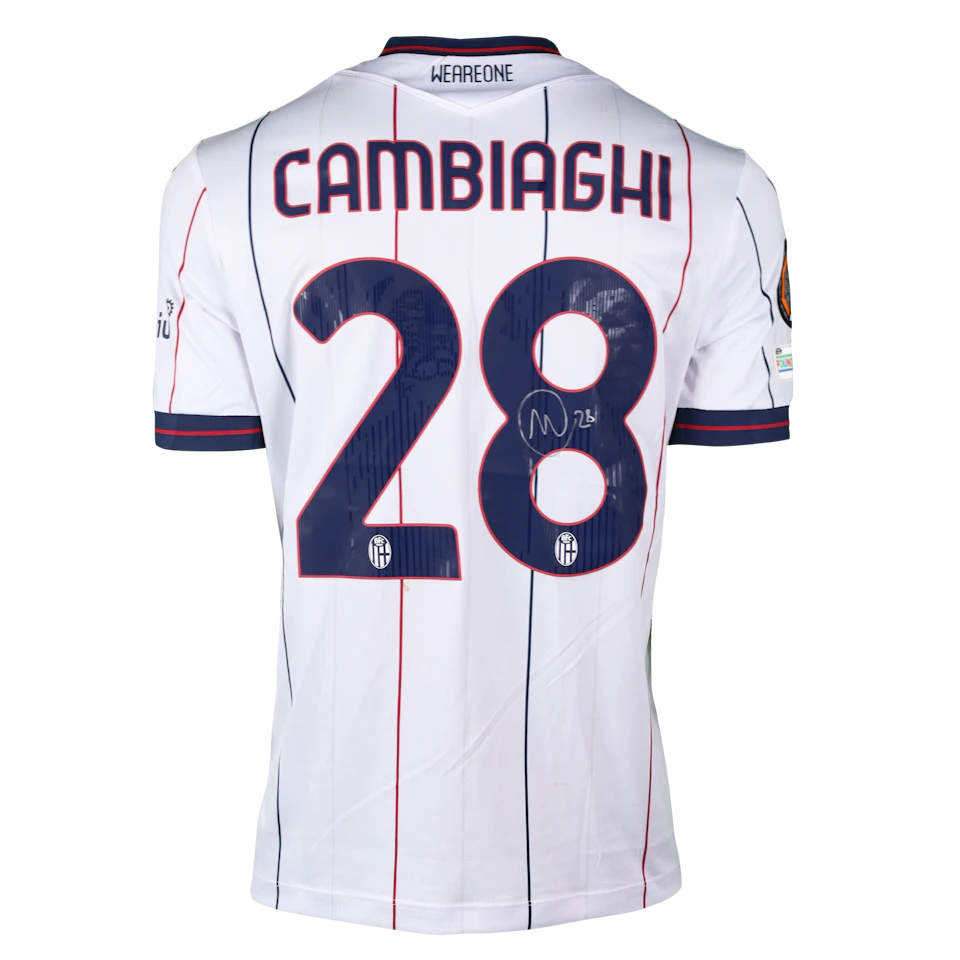 Maglia di Nicolò Cambiaghi (Bologna Fc 1909)