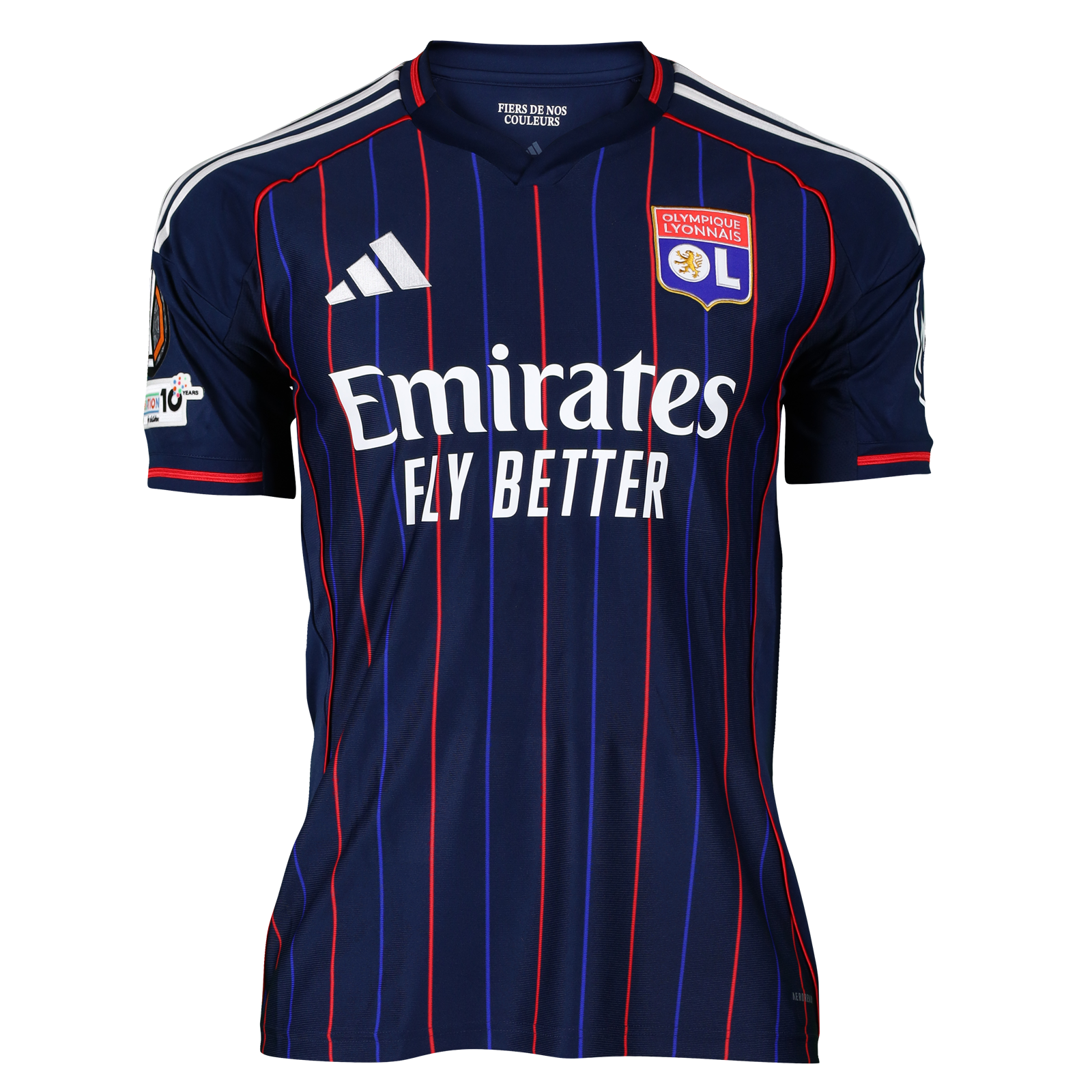 Clinton Mata Olympique Lyonnais shirt