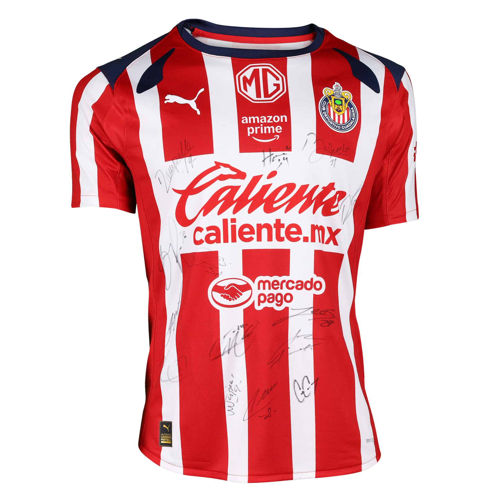 Squad Signed Shirt | Chivas Guadalajara