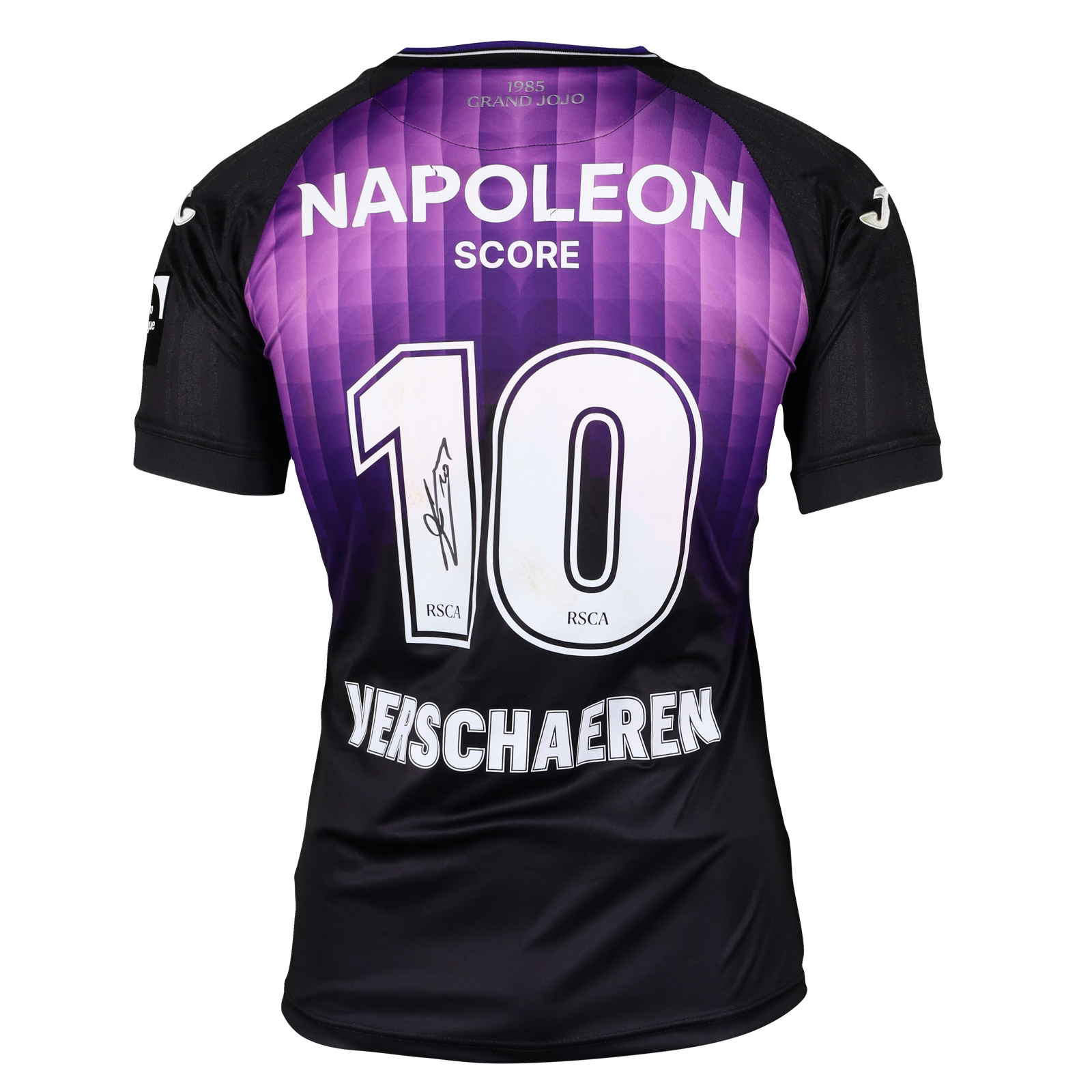 Yari Verschaeren RSC Anderlecht shirt