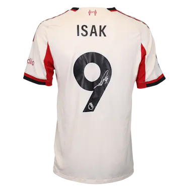 Alexander Isak Liverpool camisa.