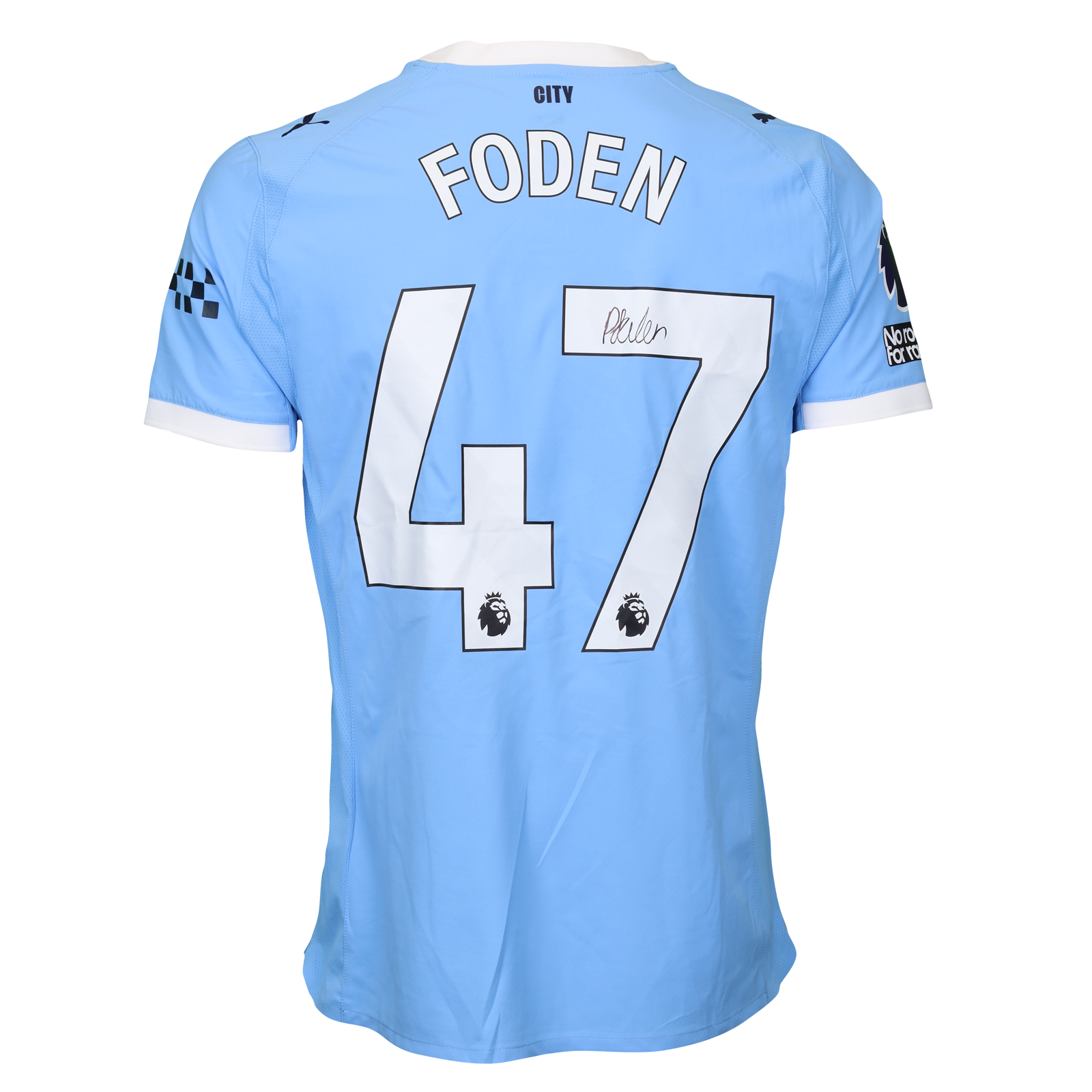 Phil Foden | Manchester City - Burnley | MatchWornShirt