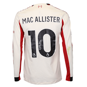 Alexis Mac Allister Liverpool shirt