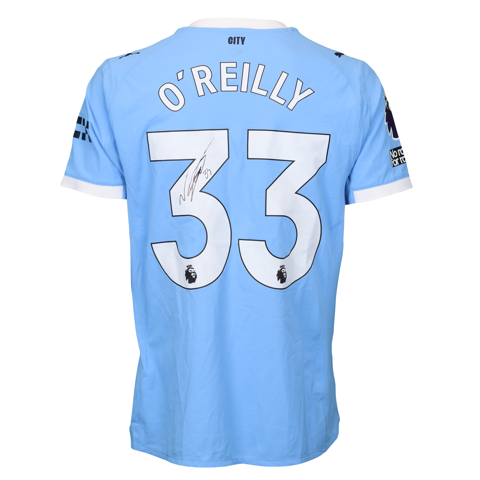 Nico O'Reilly | Manchester City - Burnley | MatchWornShirt