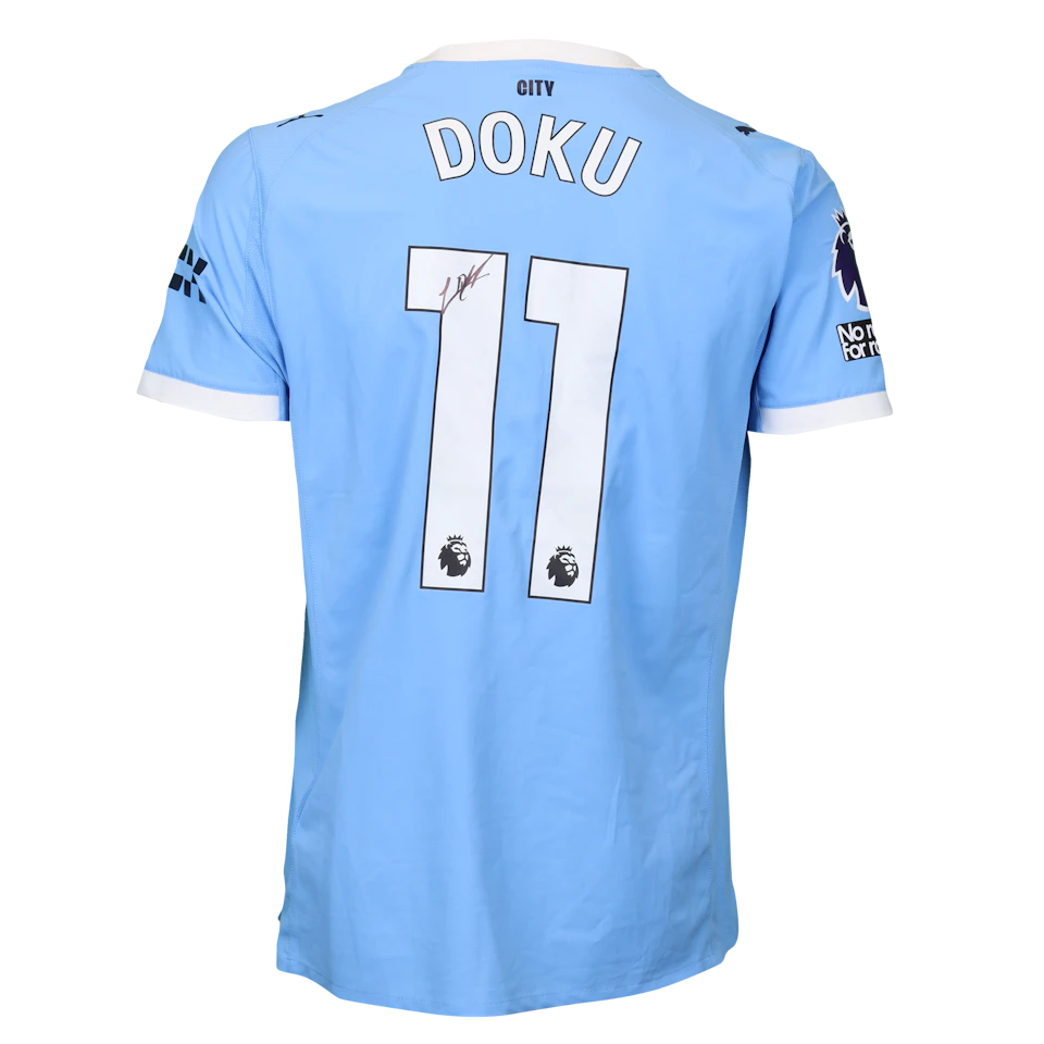 来自Manchester City的Jérémy Doku球衣