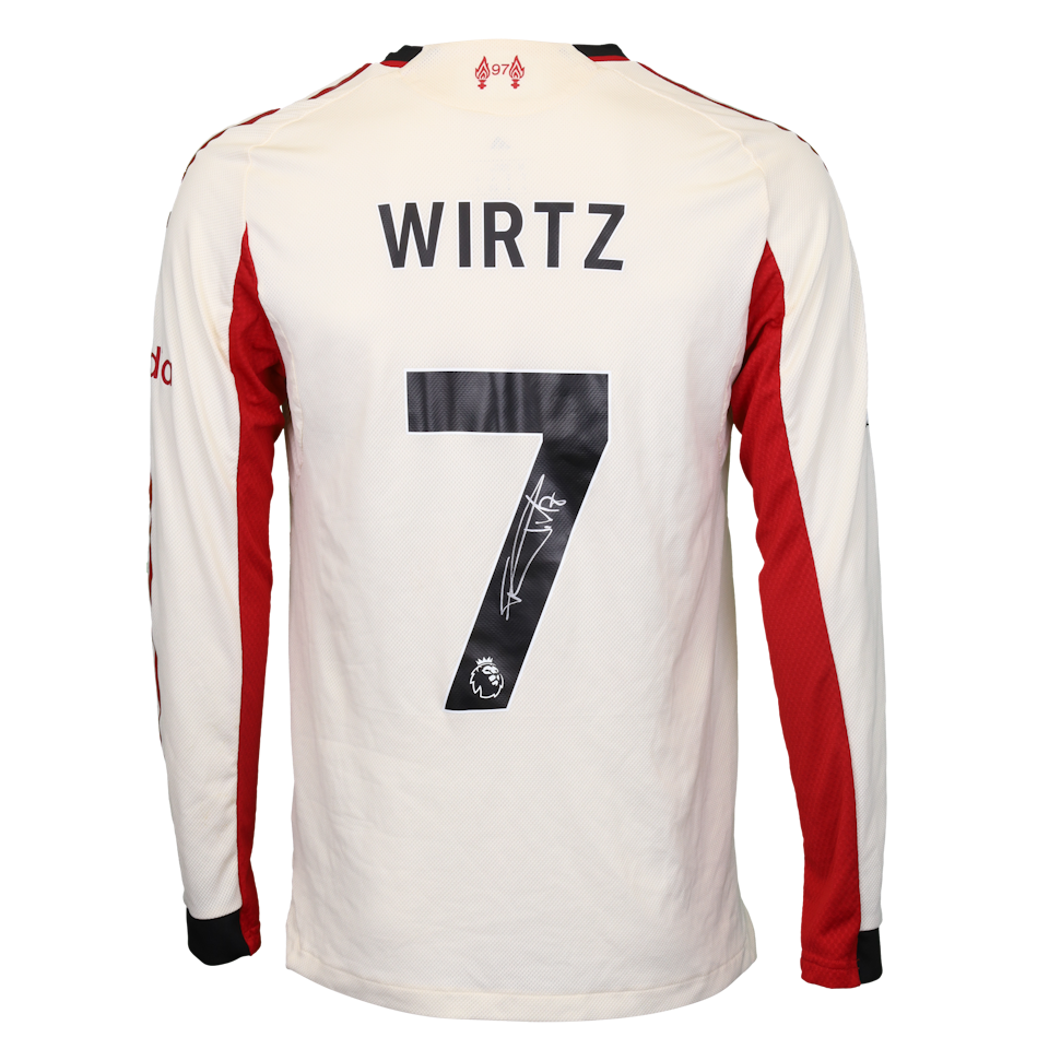Florian Wirtz Liverpool jersey