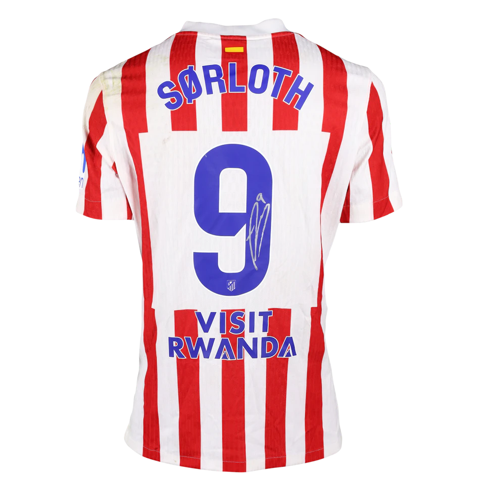 Alexander Sørloth Atlético de Madrid shirt