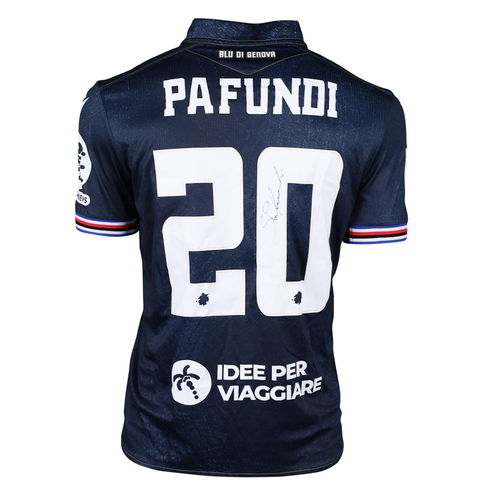 Camiseta Simone Pafundi UC Sampdoria