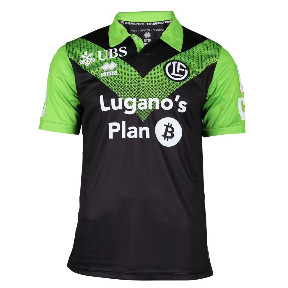 Ayman El Wafi FC Lugano shirt