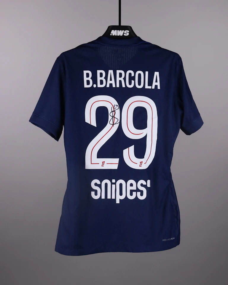 Bradley Barcola Paris Saint-Germain shirt
